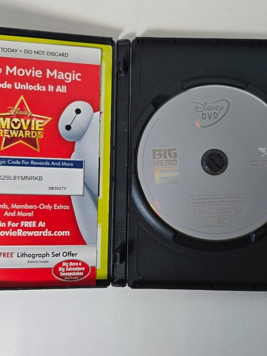 Big Hero 6 DVD, Bundle any 3 DVD’s for $15. - Picture 3 of 3